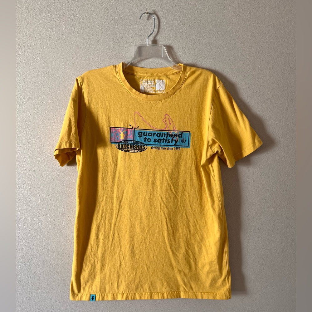 Dutch Bros Men’s Large Yellow T-Shirt